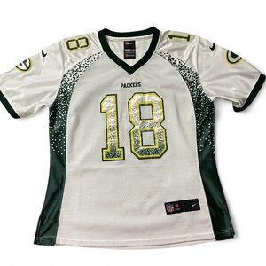 Nike NFL On Field Green Bay Packers Randall Cobb #18 Jersey